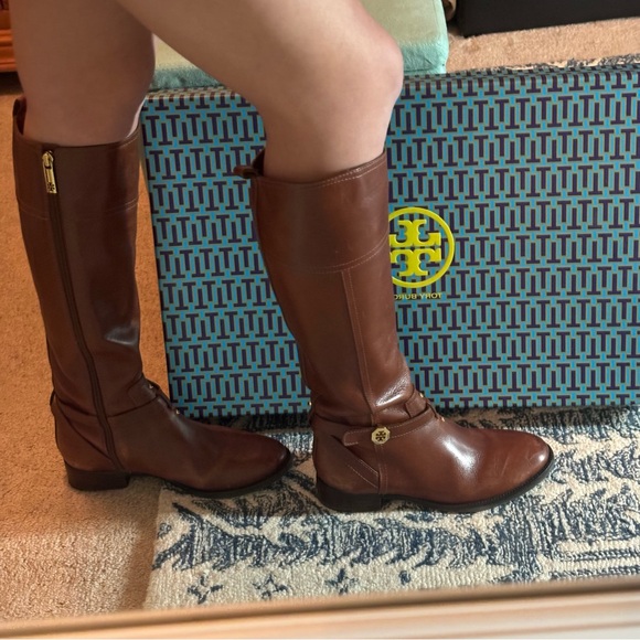 Tory Burch Brita Riding Boot - Picture 3 of 13